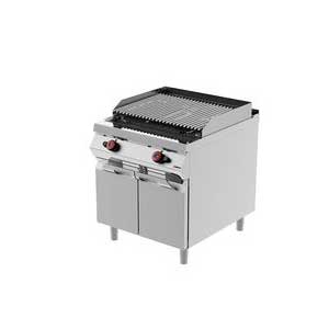 gas lava stone grill - desco