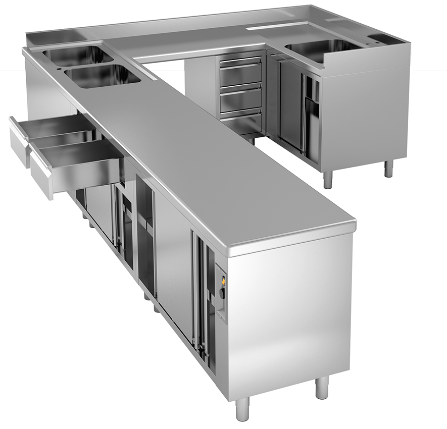 Special measures stainless steel furniture