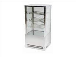 Upright display table top