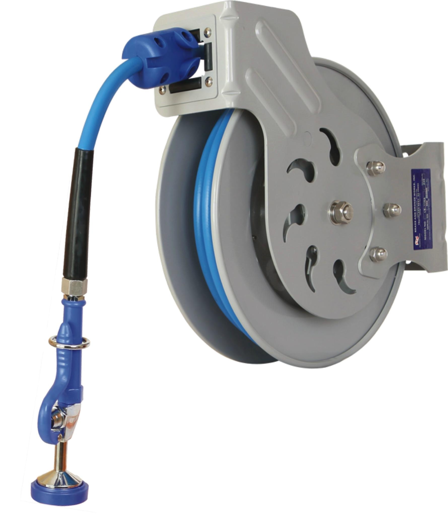 Hose reel.
