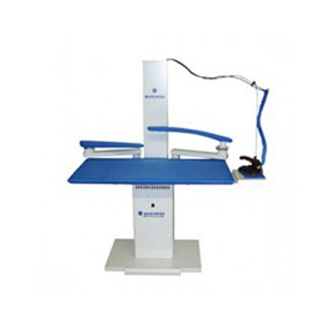 Rectangular ironing table.